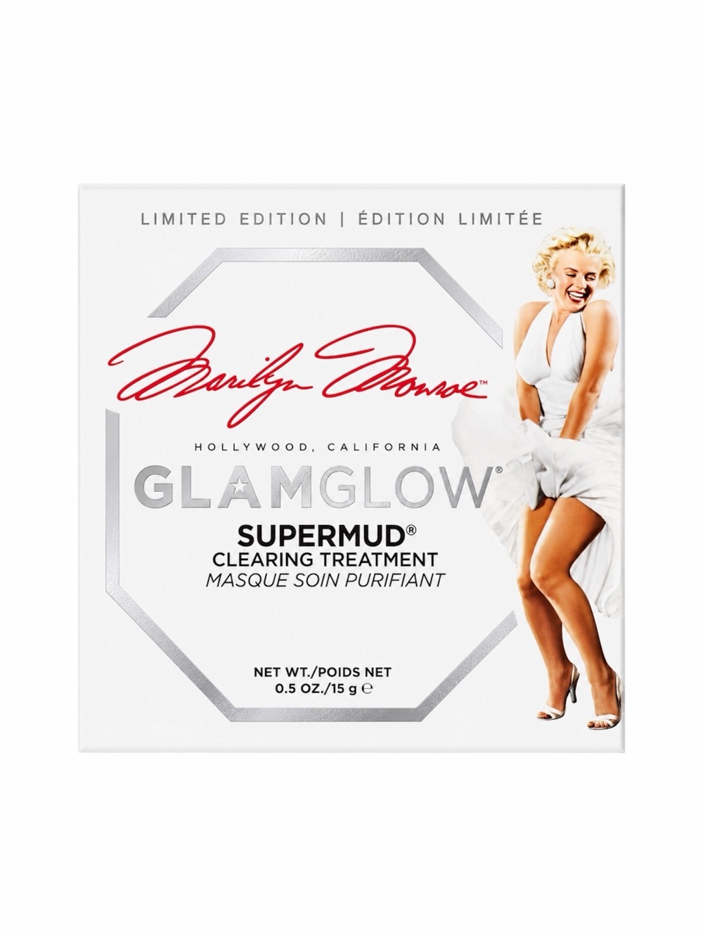 GLAMGLOW MARILYN MONROE SUPERMUD CLEARING TREATMENT 15G - BNIB